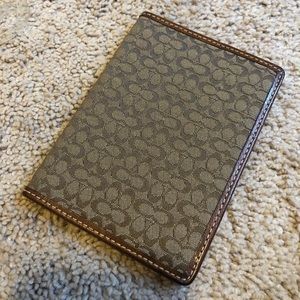 Like New Coach Passport Cover